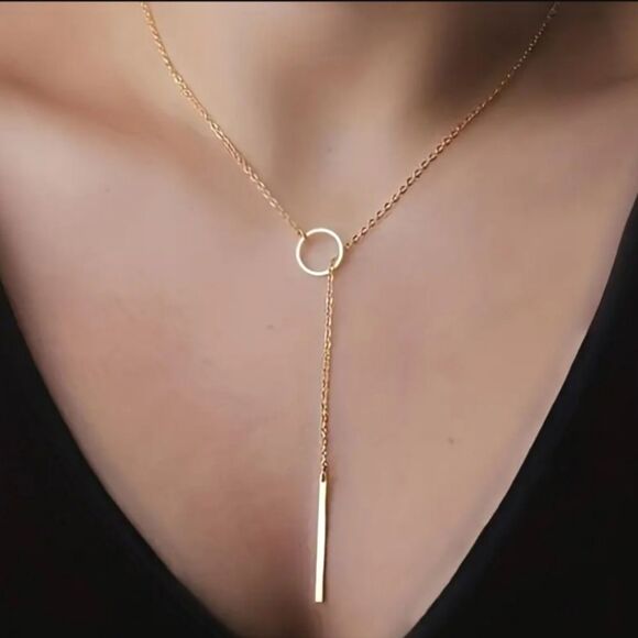 Clavical chain Pendant Necklace - Picture 12 of 12